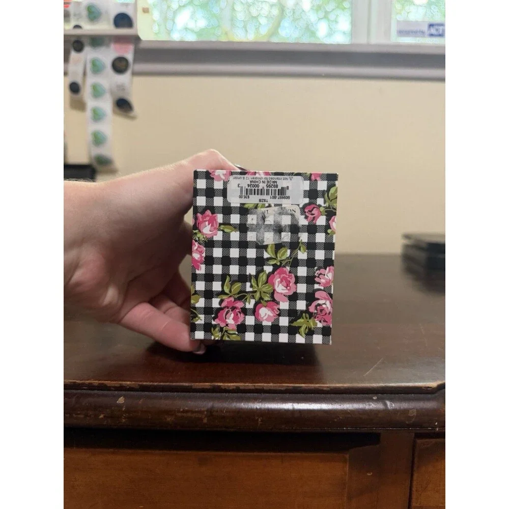 Empty Betsey Johnson Ring Watch Jewelry Box Floral & Pink